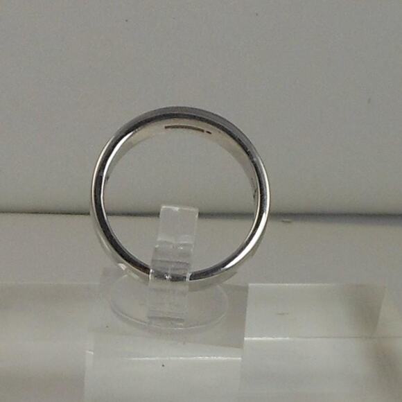 Stunning Handcrafted Vintage Sterling Silver Band Ring 925 NOS 5.8g Size 9.25 - Picture 4 of 5